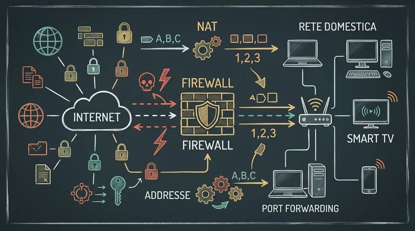 Firewall e NAT: proteggi la tua rete domestica
