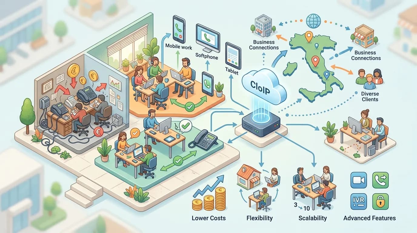 VoIP per PMI italiane: quando conviene davvero