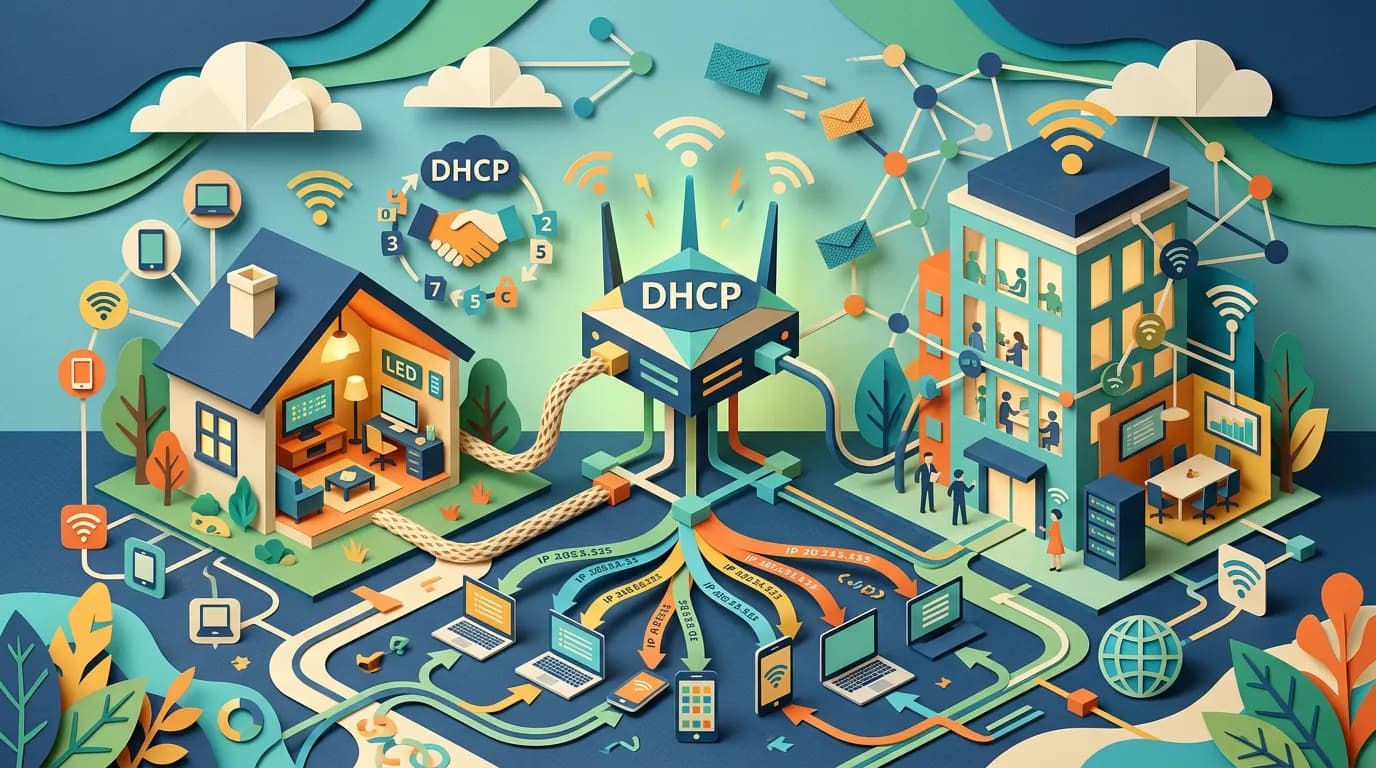 DHCP: Cos'è, Come Funziona e Guida alla Configurazione per Rete Domestica e Aziendale