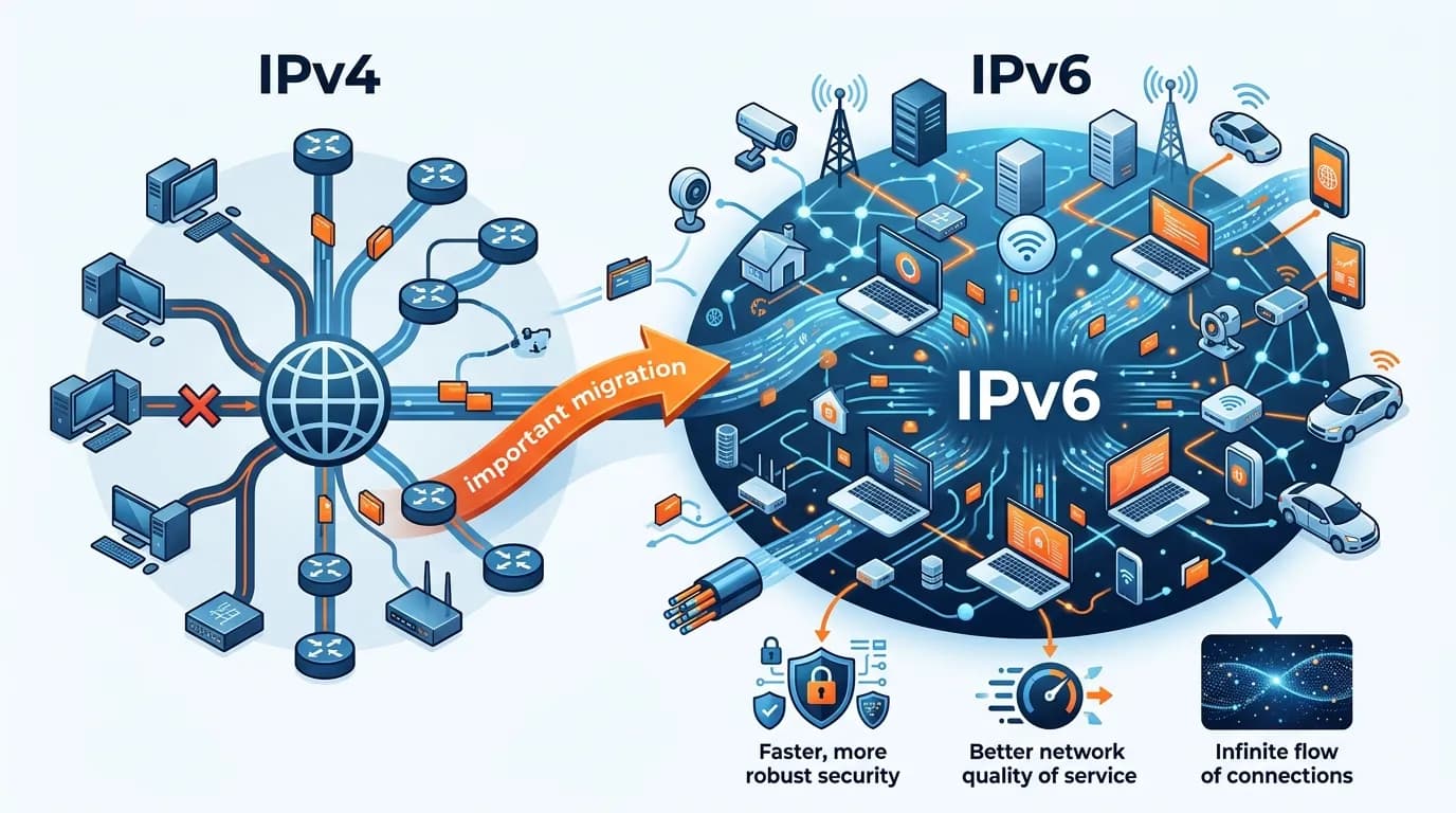 IPv6: cos'è il nuovo protocollo internet e perché è importante migrare