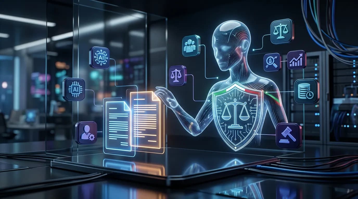 Rischi legali dell'AI in azienda: guida per HR italiani 2026